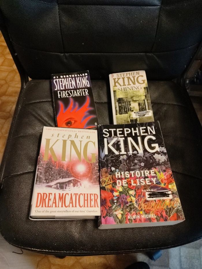 Lot livres Stephen King