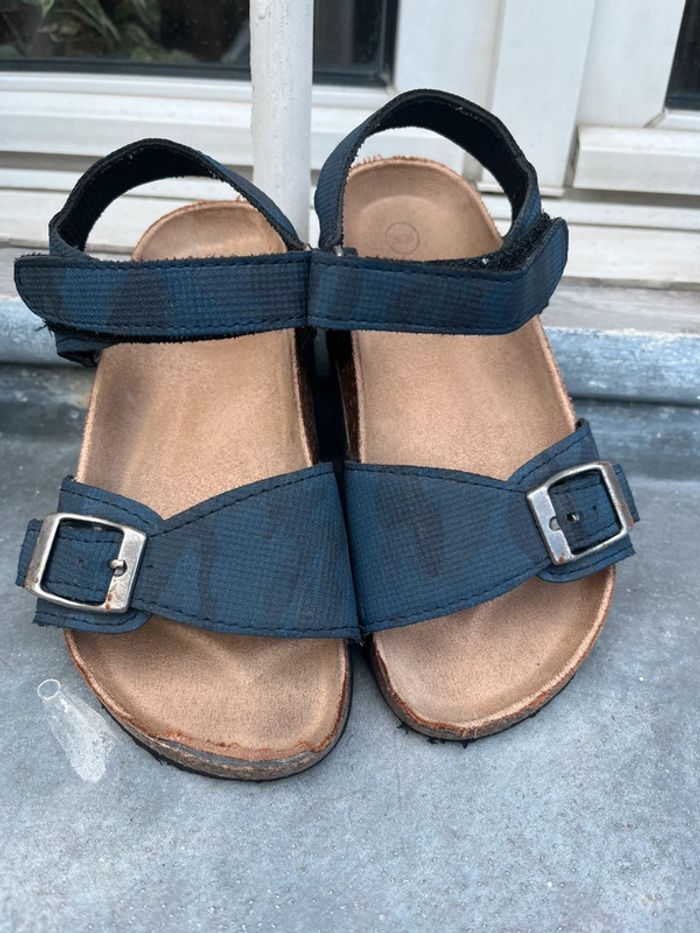 Sandales bleu marine 28-29