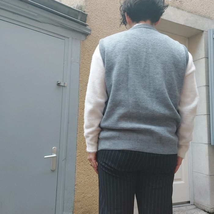 Superbe gilet Vintage sans manches pour L/XL - photo numéro 3
