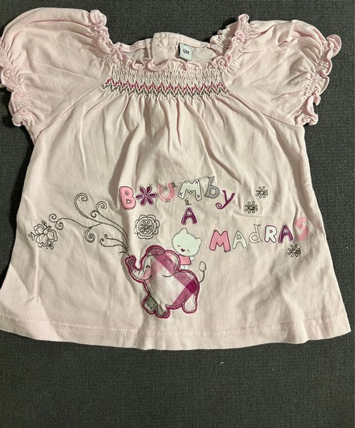 Ensemble Bloomer teeshirt 12 mois - photo numéro 3