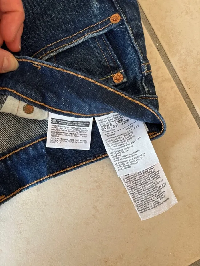 Jean Levi’s 501 W25 L26 - skinny - photo numéro 9