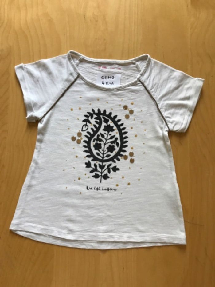 T-shirt manches courtes 4 ans Gémo
