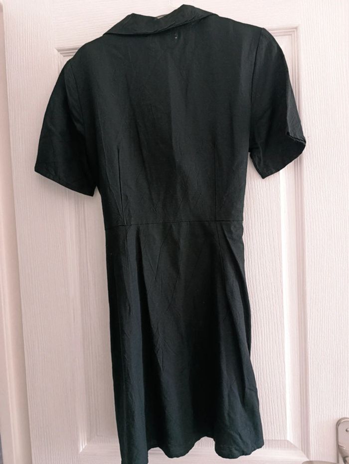 Petite robe noire en lin Lefties Taille M - photo numéro 4