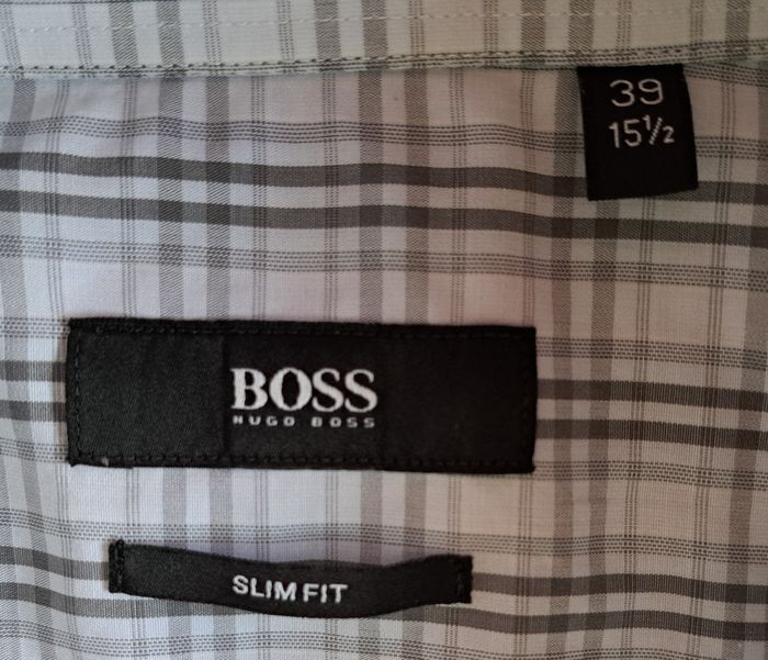 Chemise à carreaux Hugo Boss taille S/M - homme - photo numéro 3