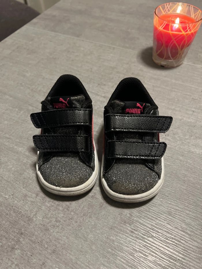 Basket Puma fille taille 20 - photo numéro 3