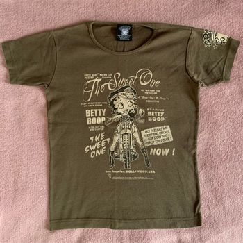 Te shirt kaki Betty Boop taille 36