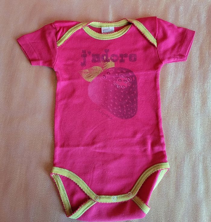 Lot de 3 bodies fille Absorba - photo numéro 2