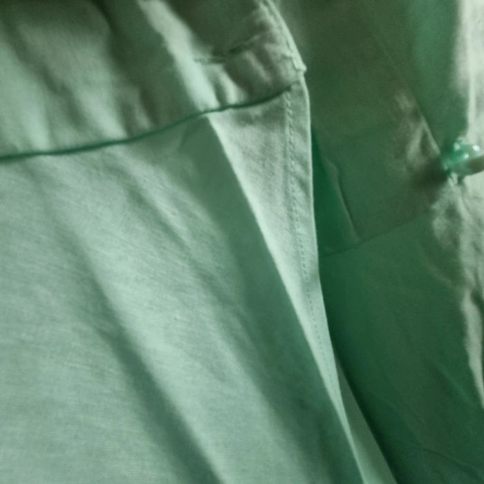 Ensemble lin bon prix collection robe et veste vert anis 46 48 - photo numéro 10