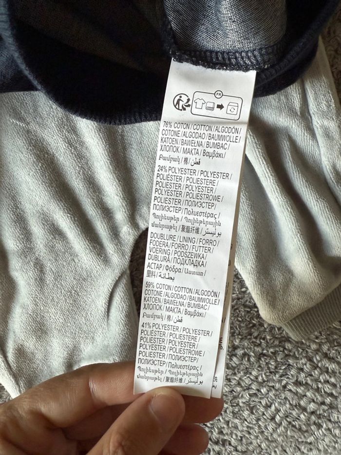 Ensemble sweat zippé + pantalon (3 mois) - photo numéro 4
