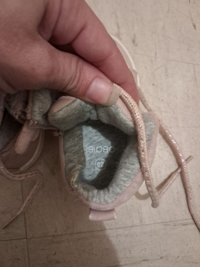 Chaussures montantes bébé fille - photo numéro 2
