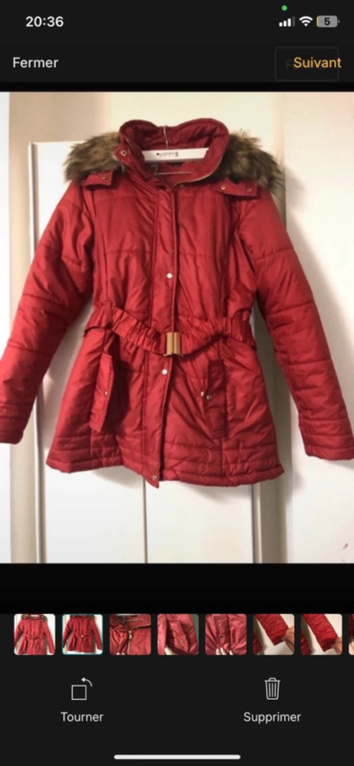 Manteau doudoune /parka . Taille 40 - photo numéro 2