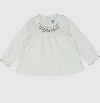 NEUF Petit Bateau T-Shirt à manches longues 12 mois