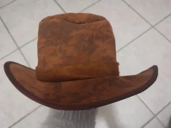 Chapeau cowboy tissu enfant