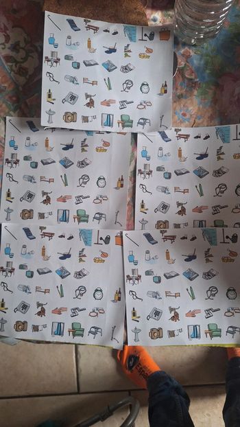 5 plaque autocollant vie courante