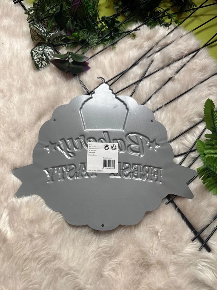 Plaque vintage métal - bakery - photo numéro 2