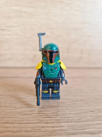 Figurine type lego Boba Fett Mandalorian star wars