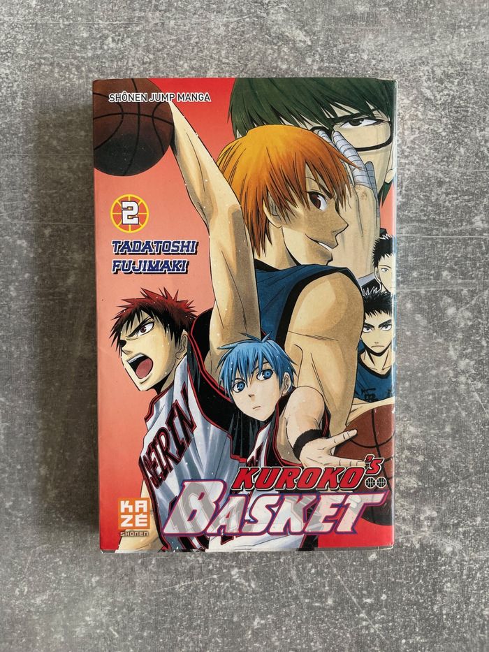 Manga Kuroko's basket tome 2 en version française.