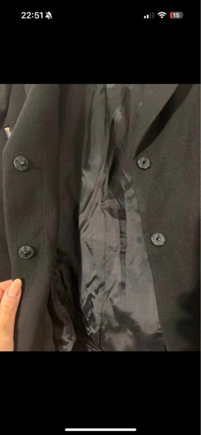 Veste cintrée noire Claudie Pierlot - Excellent état - photo numéro 3