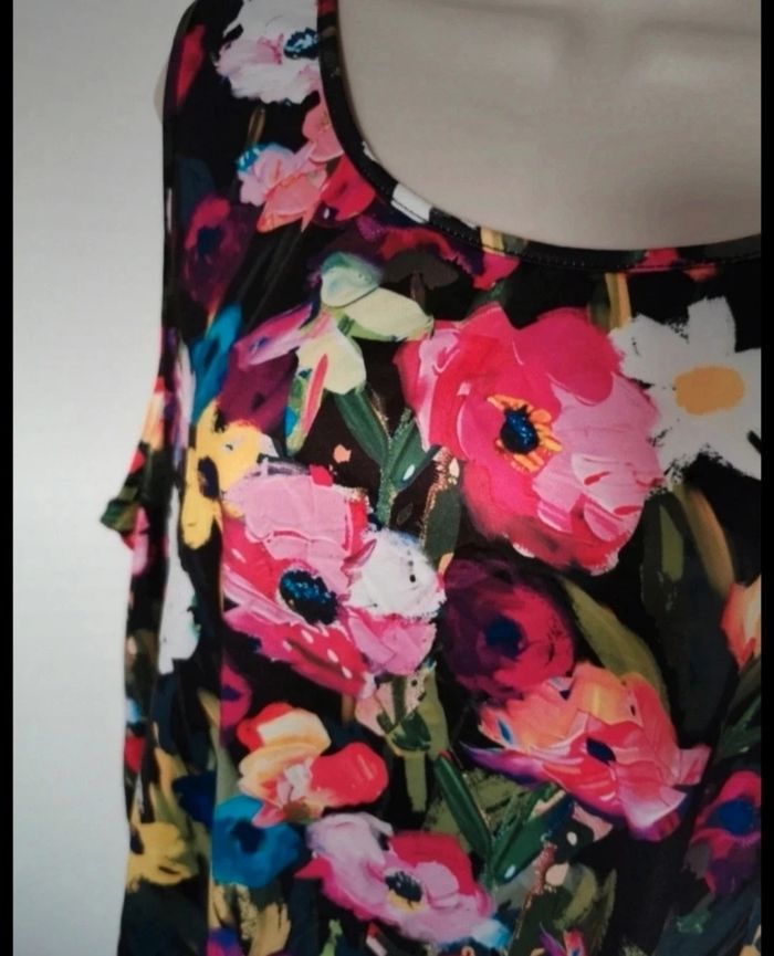 Débardeur motif fleuri - photo numéro 4