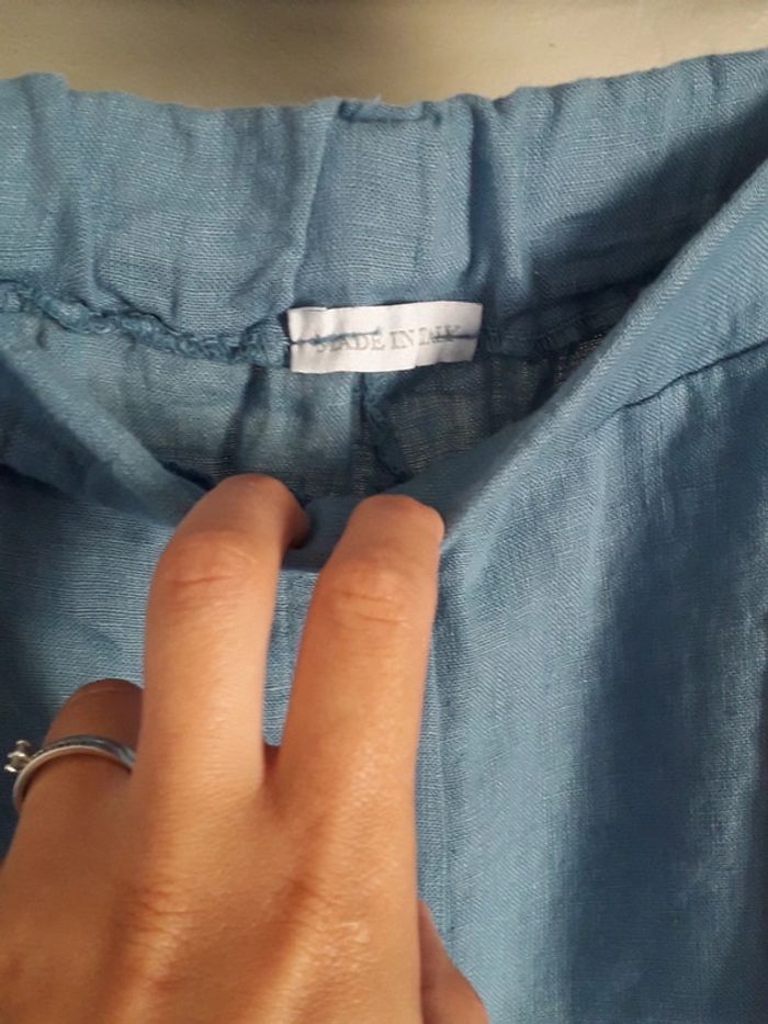 Short en lin - photo numéro 2