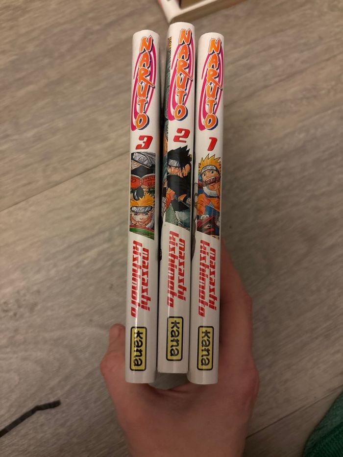 Manga Naruto Tome 1 à 3 - photo numéro 2