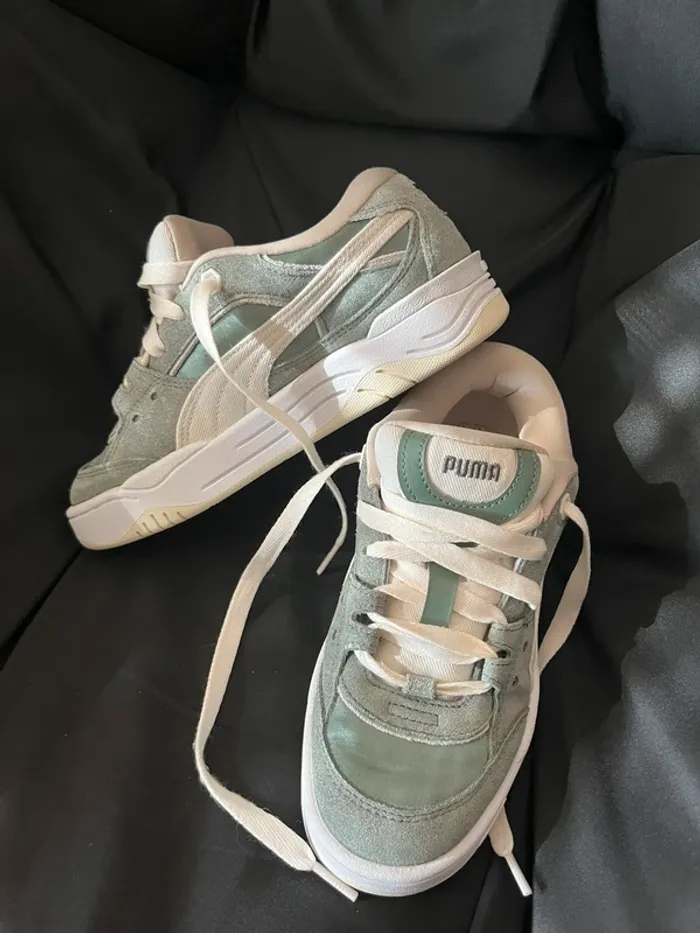 Puma corduroy vert 37 - photo numéro 2