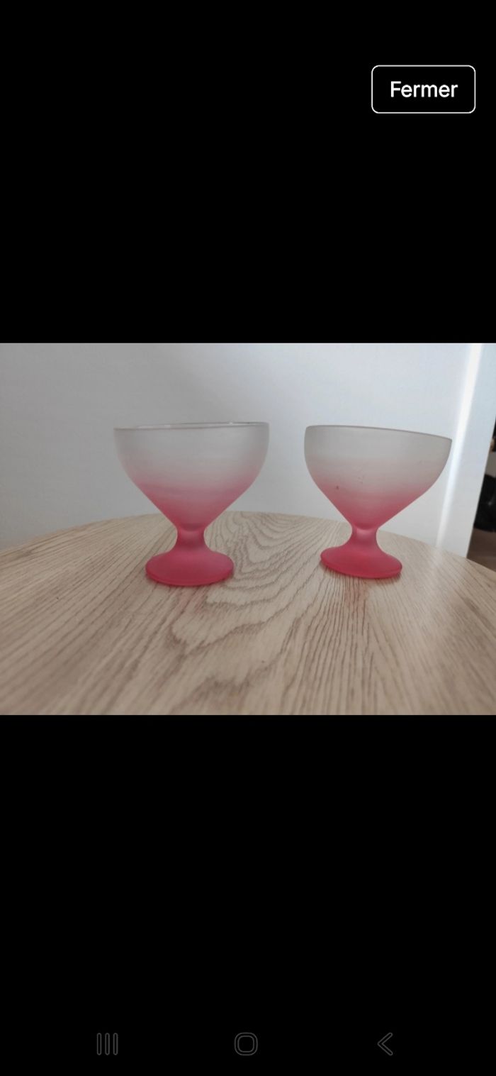 2 coupes de glace