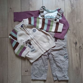 Tenue salopette Sergent Major,  18 mois