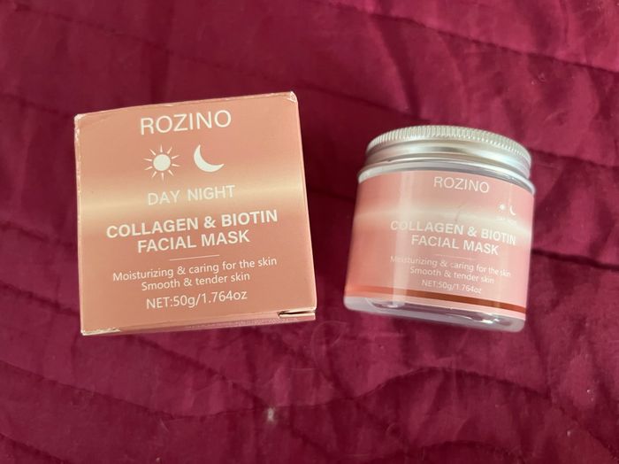 Masque gel transparent collagène et biotine 50ml  neuf
