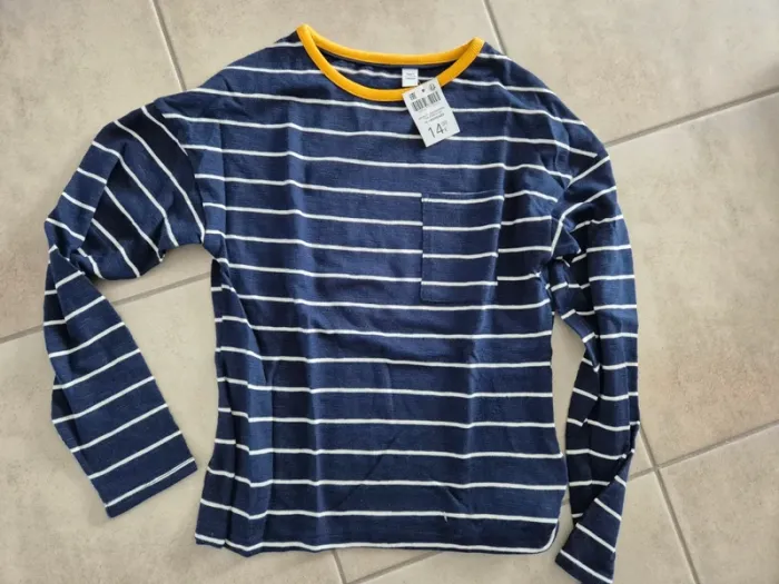 Pull léger okaidi neuf avec étiquette