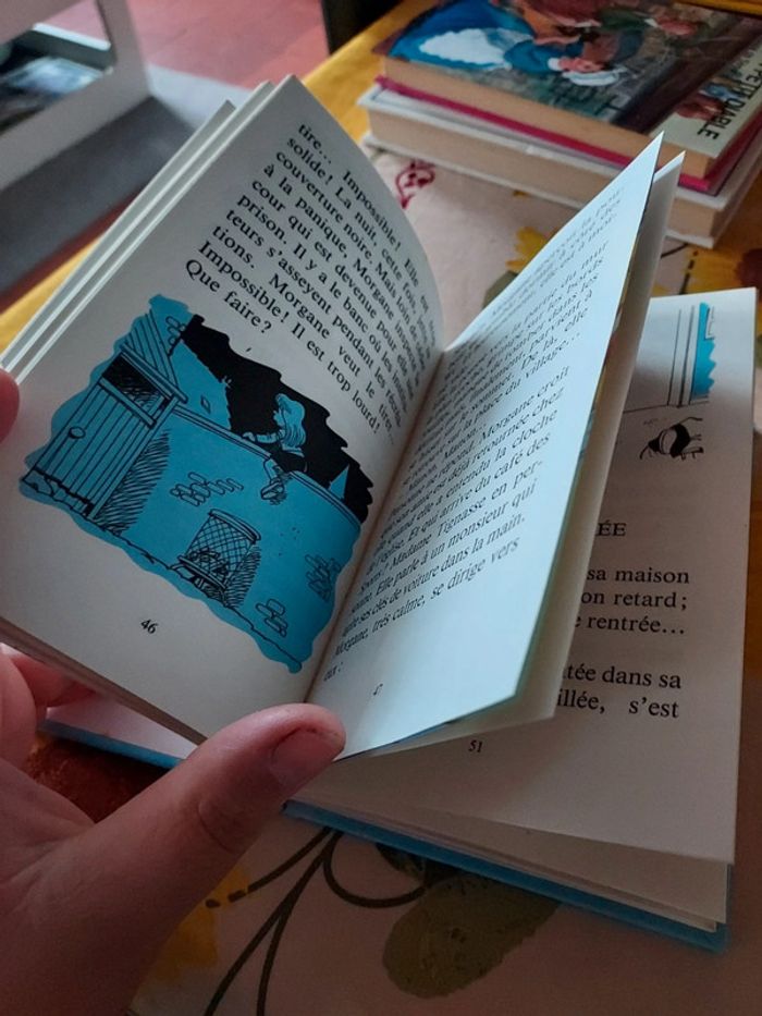 Petit livres bibliothèque rose les crayons enchanté de Morgan - photo numéro 3