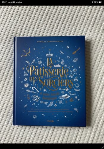 Livre La pâtisserie des sorciers et autres desserts fantastiques de Aurélia Beaupommier
