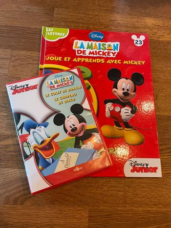 Livre Disney Junior La maison de Mickey Numero 23 avec le DVD Numéro 23