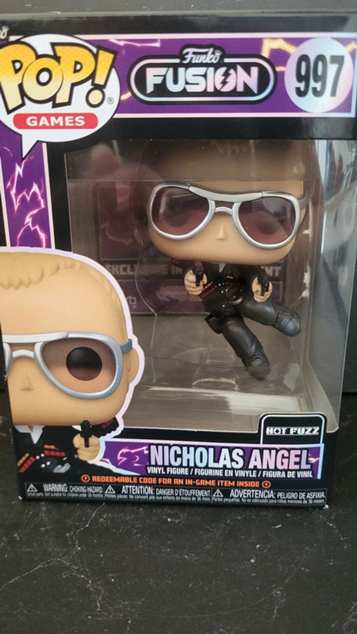 Pop fusion neuve nicholas angel 997 funko fusion