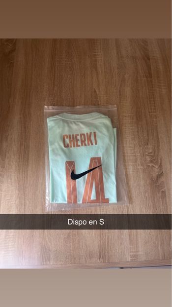 Maillot France extérieur 2026 🇫🇷 Cherki n°14 – Taille S 