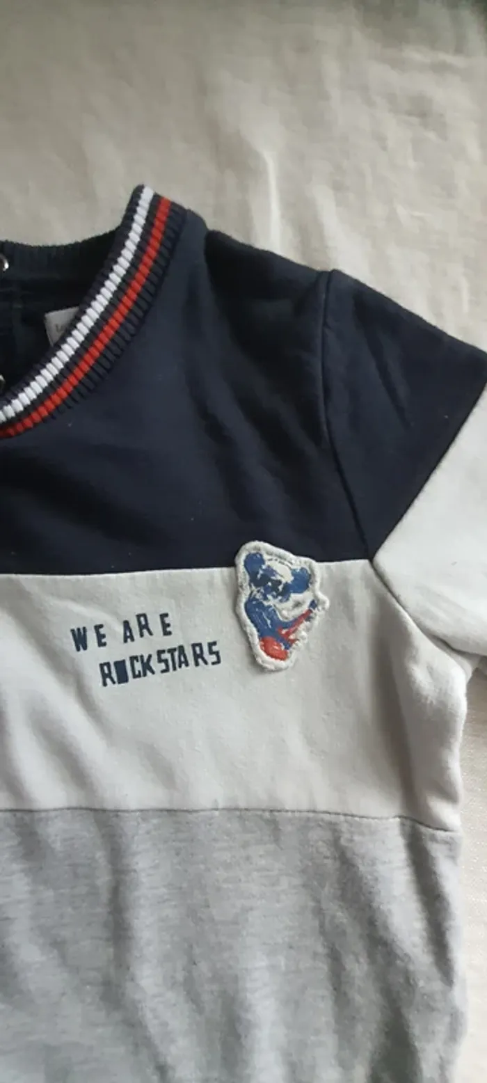 Sweat fin "LuluCastagnette" taille 3 ans - photo numéro 2