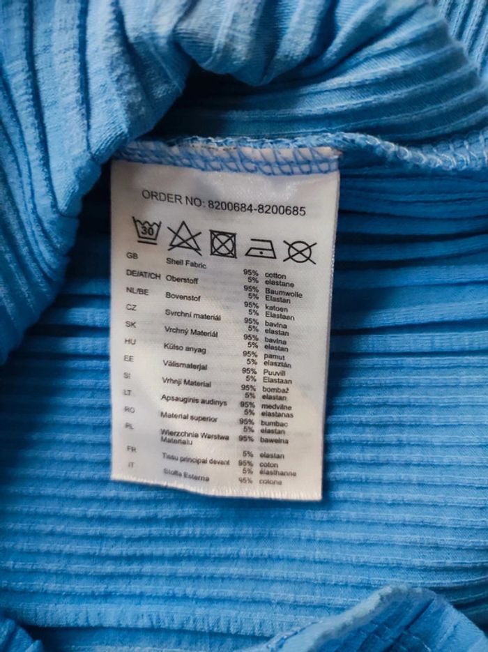 Tee shirt côtelé - photo numéro 3