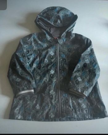 Manteau / Veste Hiver imperméable TRÈS BON ÉTAT garçon taille 5 ans couleur gris