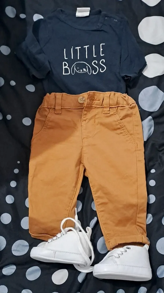 Lot de 3 pièces bébé garçon 👦 - photo numéro 2