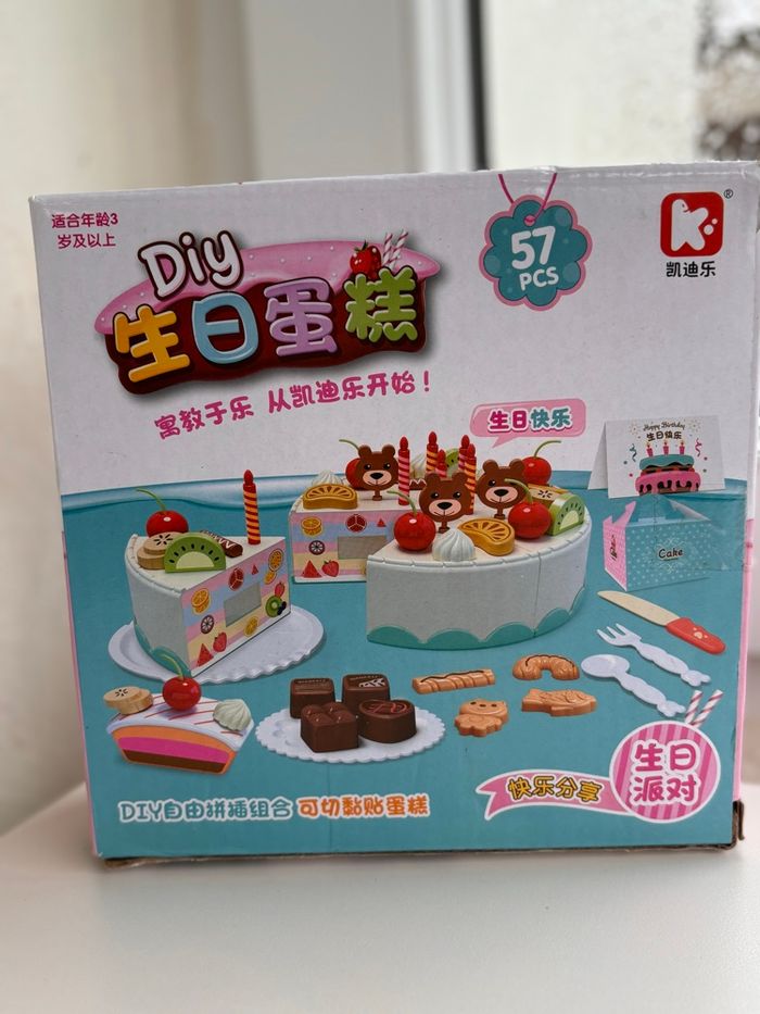 Dînette - toy food - gâteau DIY à décorer - jeu enfant - photo numéro 5