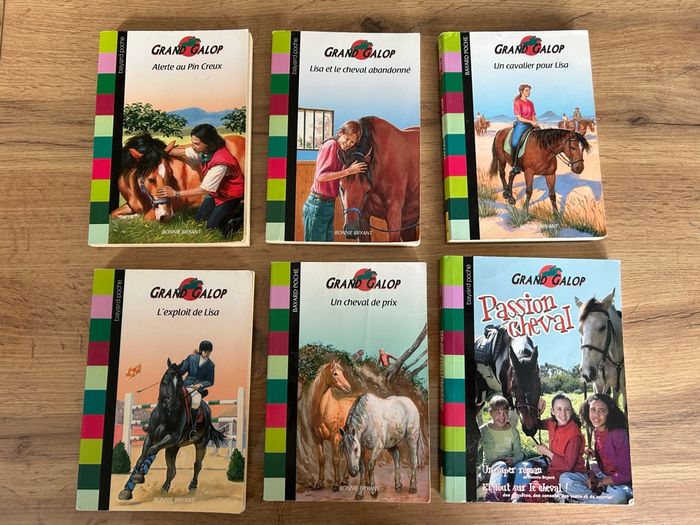 Lot de 6 livres Grand Galop