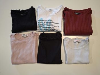 Lot de 6 top Jennyfer XS 
