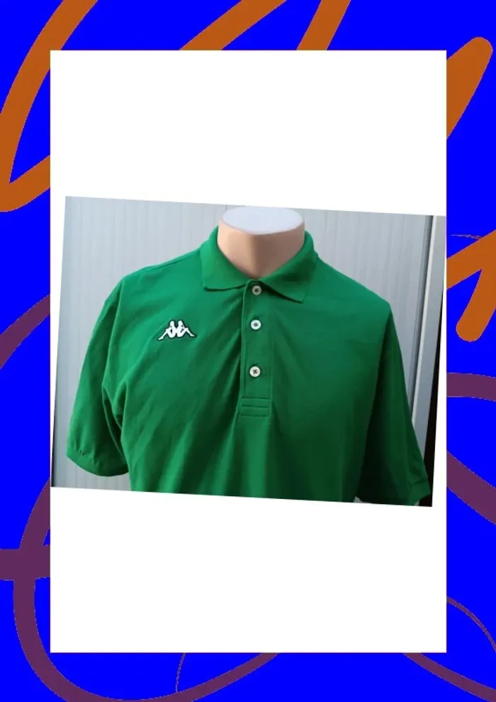 Polo manches courtes XL Kappa - photo numéro 2
