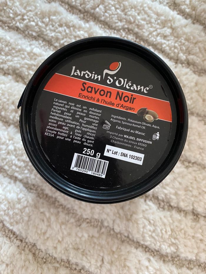Savon noir à l’huile d’argan Jardin d’Oleane - photo numéro 2