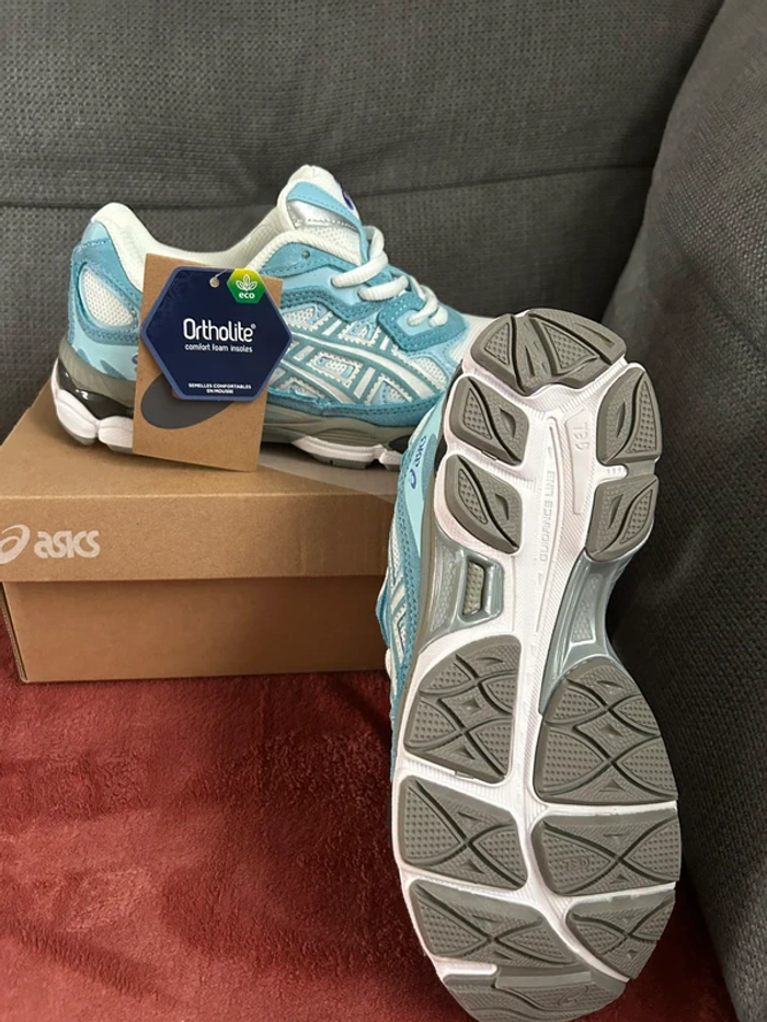 ASICS Gel-Nyc Crème Ciel Arctique 40 - photo numéro 6