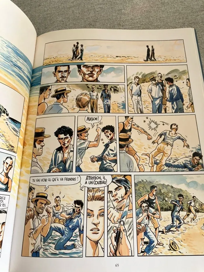 L’Étranger d’Albert Camus illustré par Ferrandez – Éd. Fétiche 2013 – Gallimard - photo numéro 4