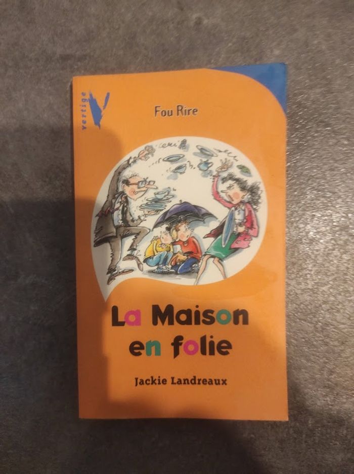 La maison en folie Jackie Landreaux Hachette Jeunese 2000 - photo numéro 1