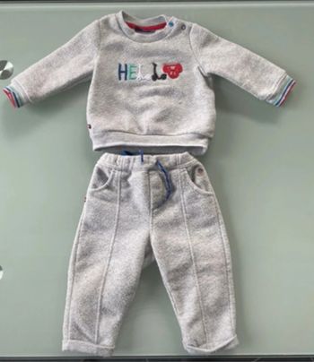 Jogging molletonné garçon Sergent Major taille 12 mois