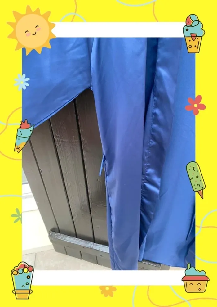 Peignoir Etam M 38 bleu - photo numéro 3