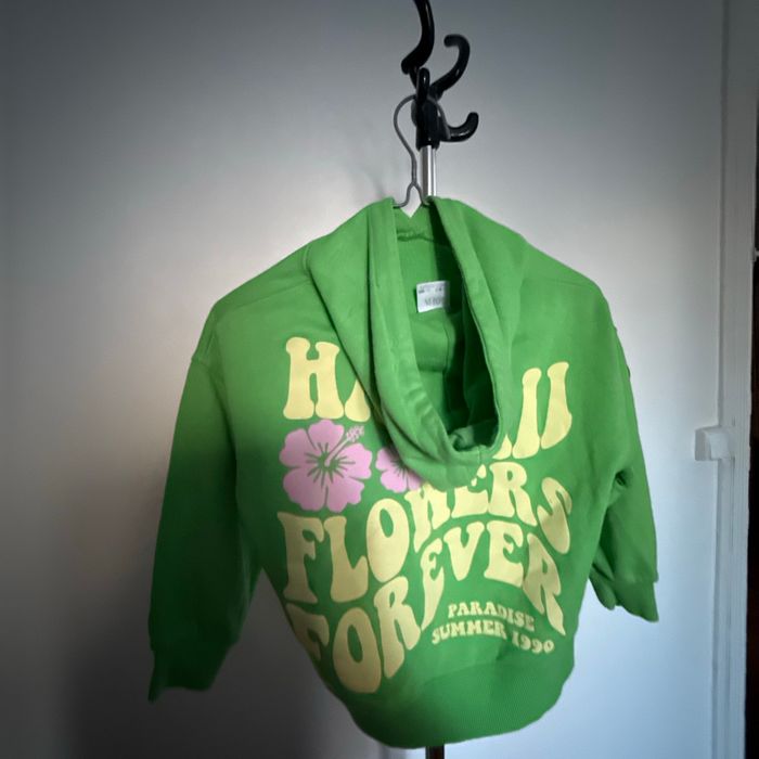 Pull vert pour enfants - photo numéro 3